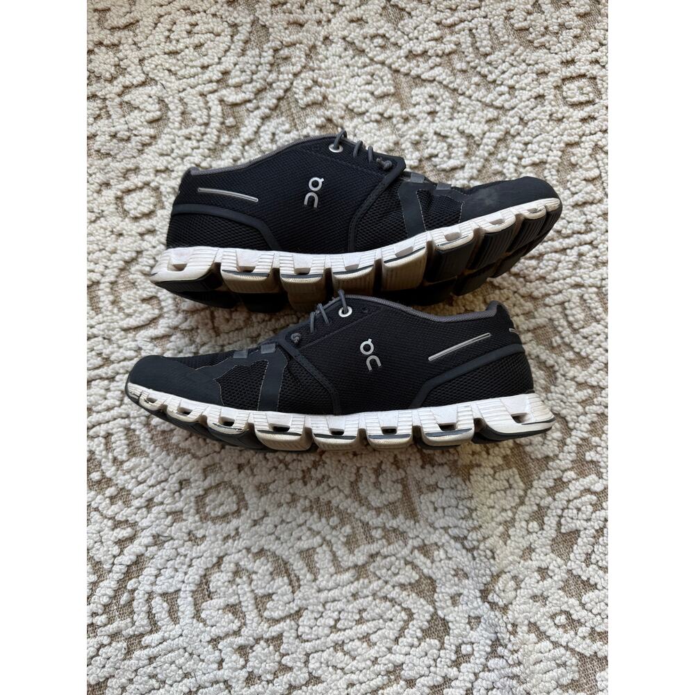 ON Cloud Black Sneakers Running Shoes Womens 8 - Picture 3 of 6